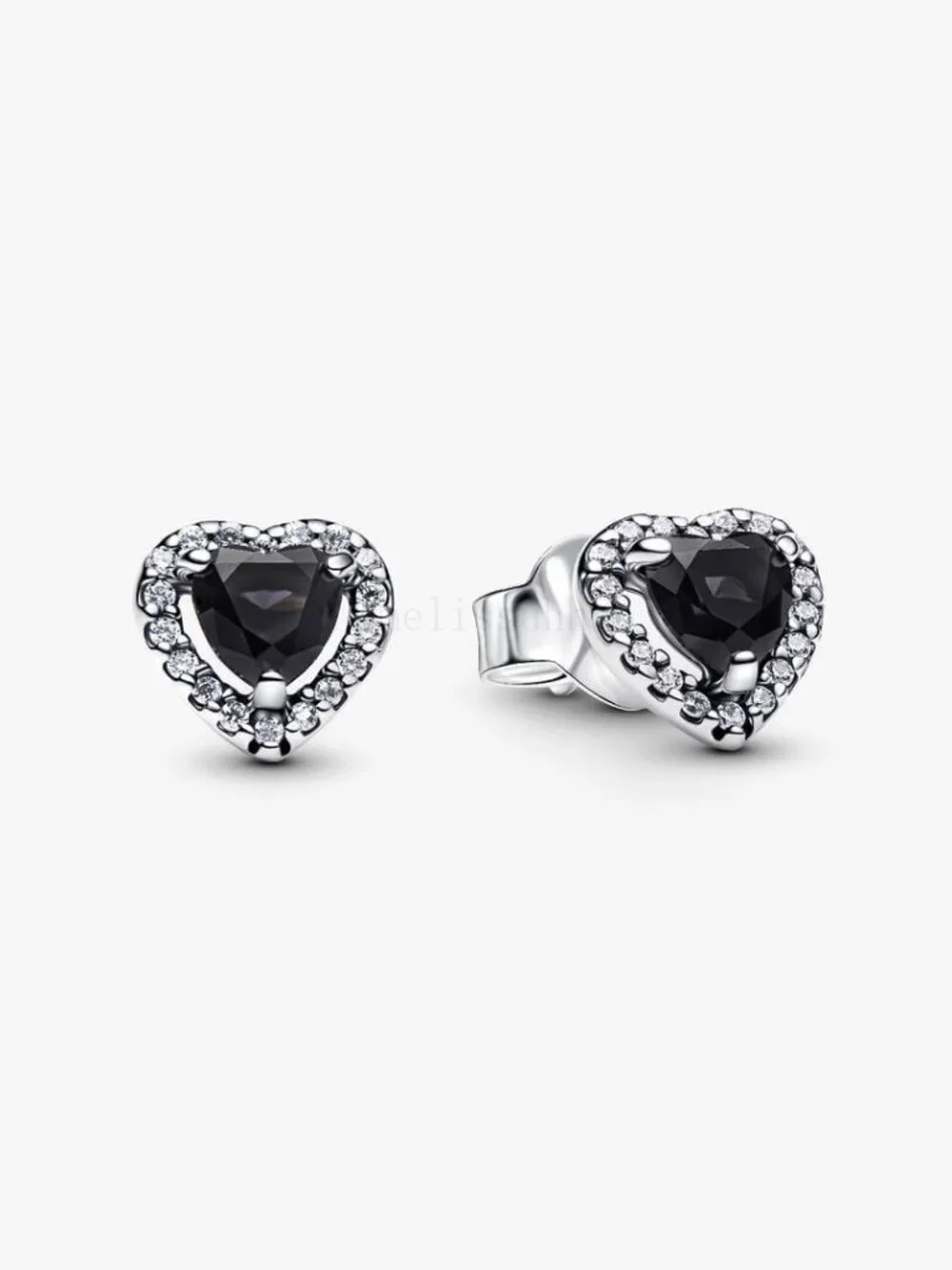 Pandora Elevated Heart Stud Earrings